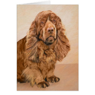 Peinture d'espagne de Sussex - jolie art original