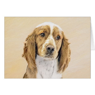 Peinture d'espagnol Welsh Springer - Art original