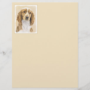 Peinture d'espagnol Welsh Springer - Art original