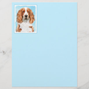 Peinture d'espagnol Welsh Springer - Art original
