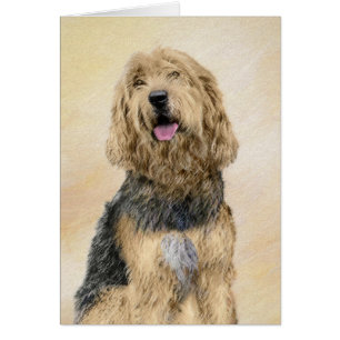 Peinture d'Otterhound - Joli art original de chien