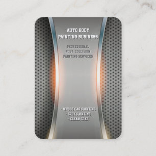 Peinture du corps automatique   Carte de visite pr
