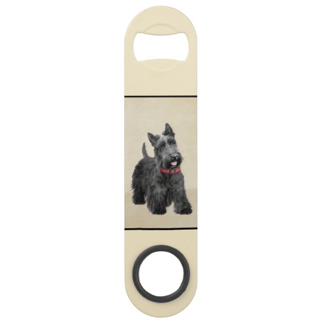 Peinture écossaise Terrier - Cute Original Chien A (Devant)