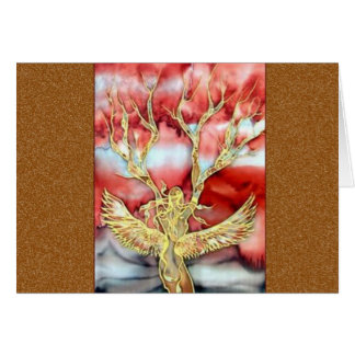 Peinture en soie originale par Kim :