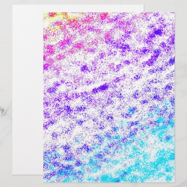 Peinture en spray colorée  (Devant / Derrière)