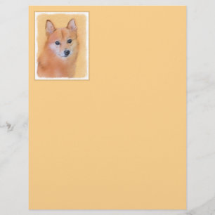 Peinture finlandaise Spitz - Jote Original Chien A