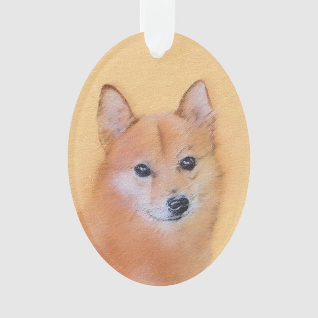 Peinture finlandaise Spitz - Jote Original Chien A (devant)