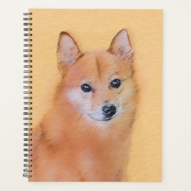 Peinture finlandaise Spitz - Jote Original Chien A (Devant)