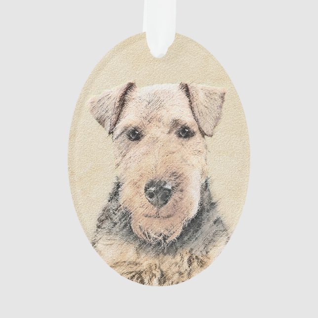 Peinture galloise Terrier - Cute Original Chien Ar (dos)