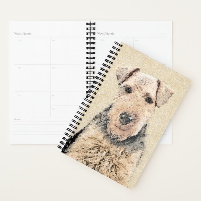 Peinture galloise Terrier - Cute Original Chien Ar (Devant avec enveloppe)