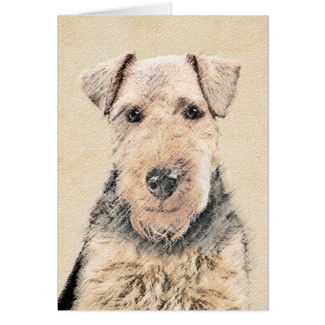 Peinture galloise Terrier - Cute Original Chien Ar (Devant)