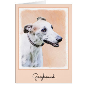 Peinture Greyhound - Cute Original Chien Art