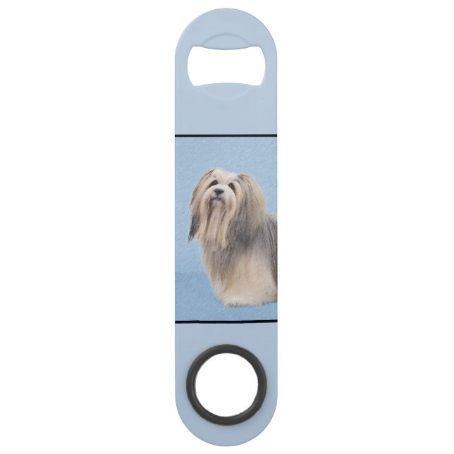 Peinture Havanaise (Argent) - Cute Original Chien  (Dos)