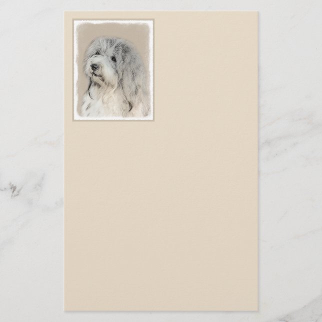 Peinture Havanaise (Gold Sable) - Art Chien origin (Devant)