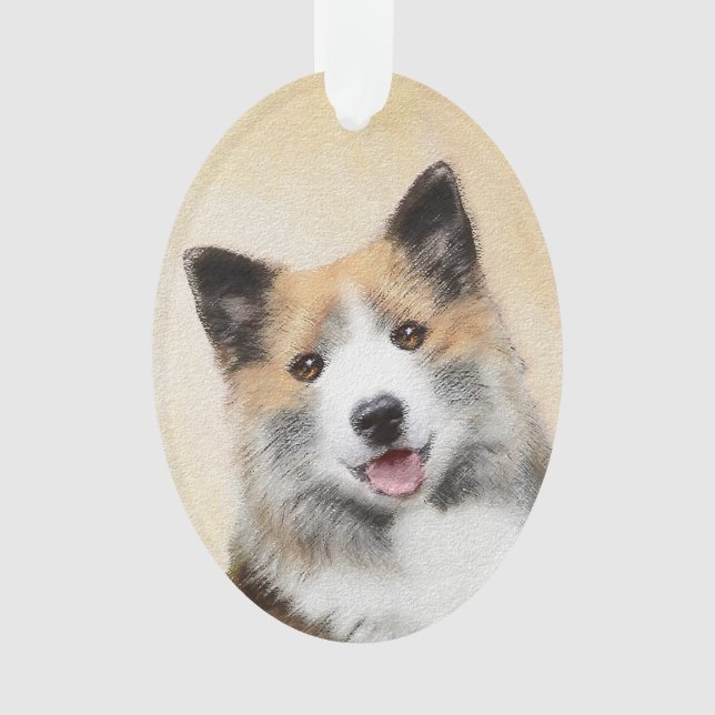 Peinture islandaise pour chien de mer - Art origin (devant)