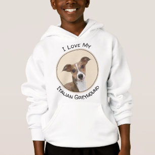 Peinture italienne Greyhound - Cute Original Chien
