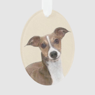 Peinture italienne Greyhound - Cute Original Chien