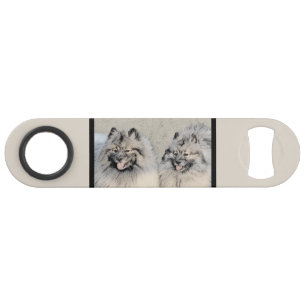 Peinture Keeshond Brothers - Art Chien original