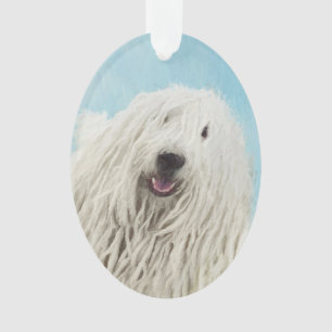 Peinture Komondor - Cute Original Chien Art