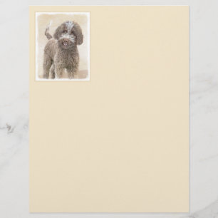 Peinture Lagotto Romagnolo - Art de chien original
