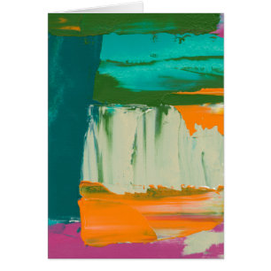Peinture libre multicolore d'expression