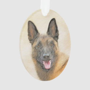 Peinture Malinoise belge - Cute Original Chien Art