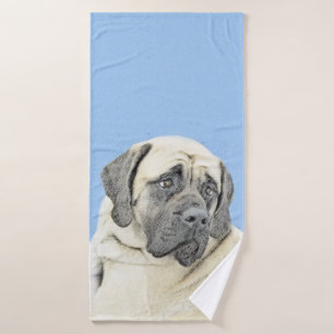 Peinture mastiff anglaise (Fawn) - Art original de
