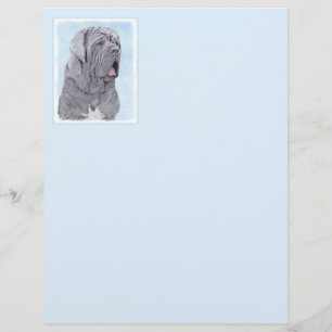 Peinture Mastiff Neopolitan - Art Chien original