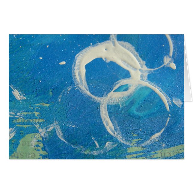 Peinture mixte Abstraite (Devant horizontal)