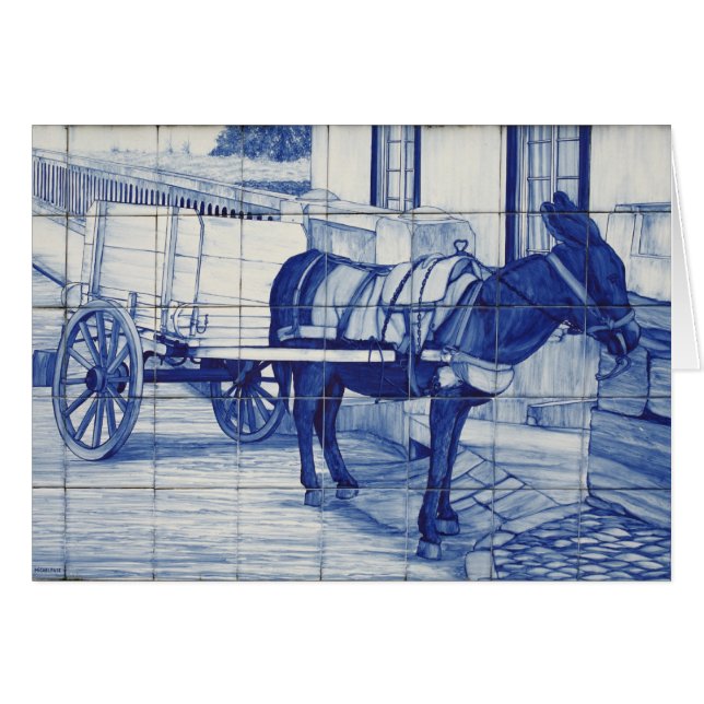 Peinture murale d'Azulejo (Devant horizontal)