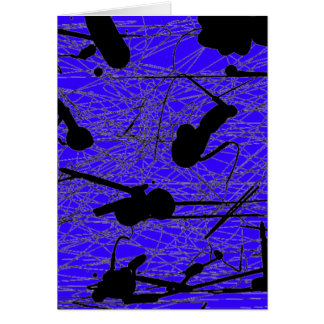 Peinture noire originale d'éclaboussure