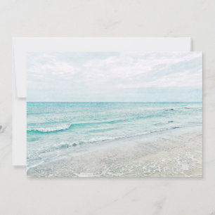 Peinture Ocean Waves Aqua Aquarelle bleu clair