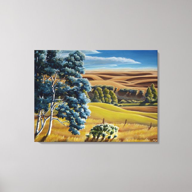 Peinture paysagère canadienne Petite toile d'impre (Recto)