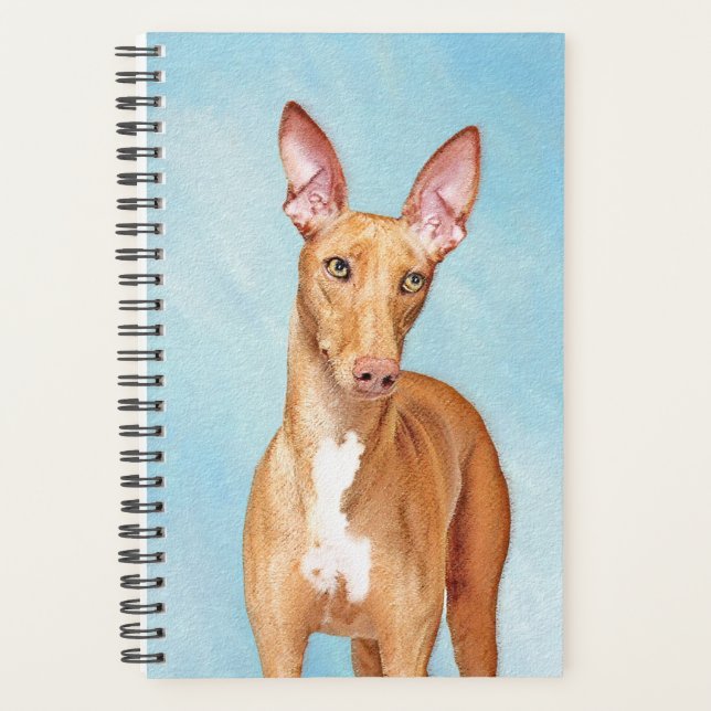 Peinture Pharaon Hound - Cute Original Chien Art (Devant)