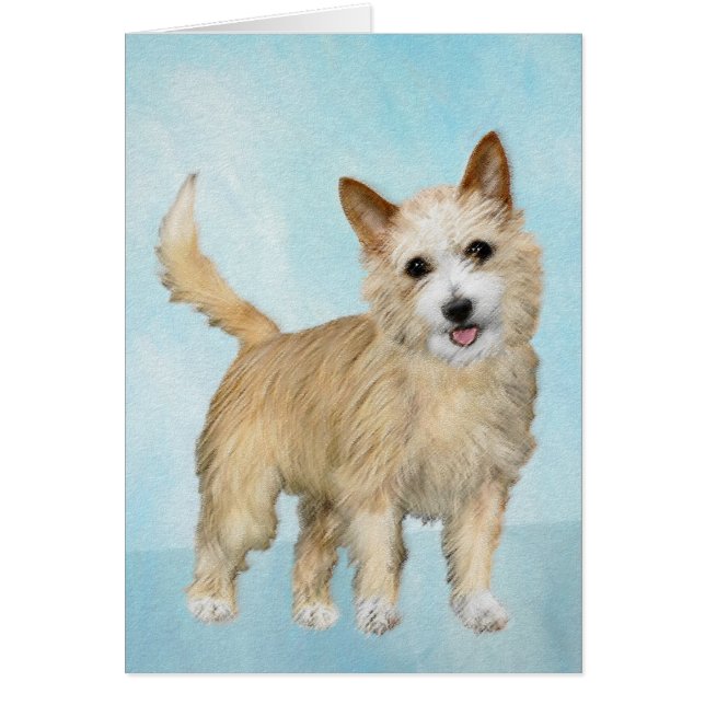 Peinture Podengo Pequeno portugaise - Art original (Devant)