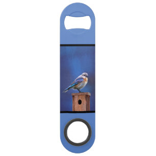 Peinture pour oiseaux bleus (femelle) - Art origin