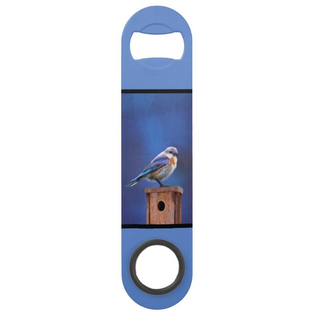 Peinture pour oiseaux bleus (femelle) - Art origin (Devant)