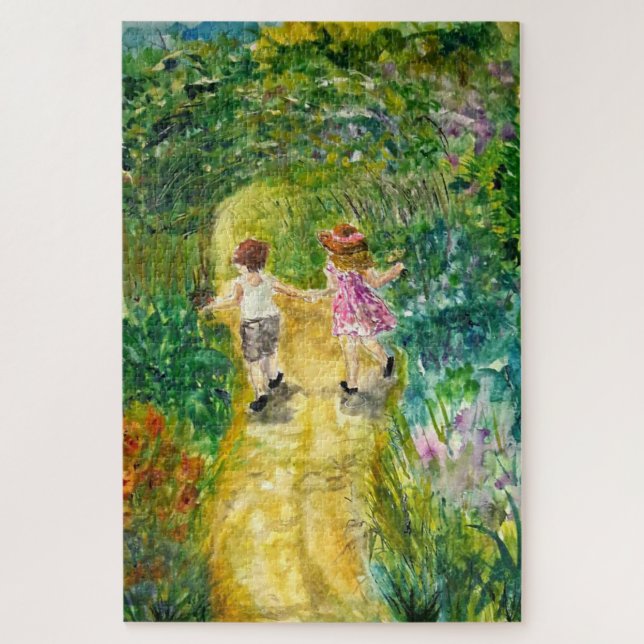 Peinture Puzzle Les Meilleurs Froends - Bonheur (Vertical)