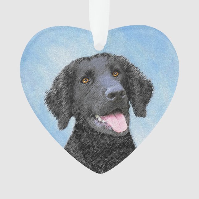 Peinture Retriever recouverte de boue - Art Chien  (devant)