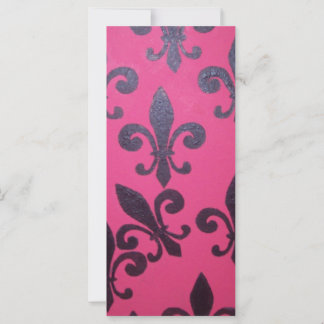 Peinture rose fleur de lis
