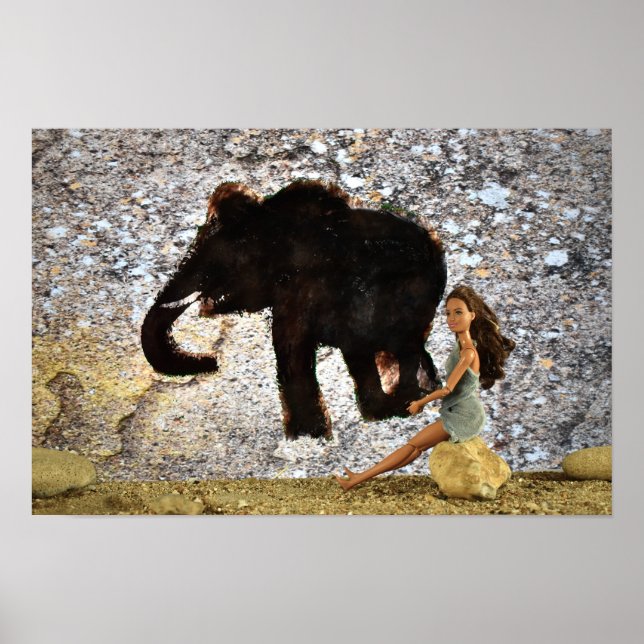 Peinture Rupestre.  affiche (Devant)