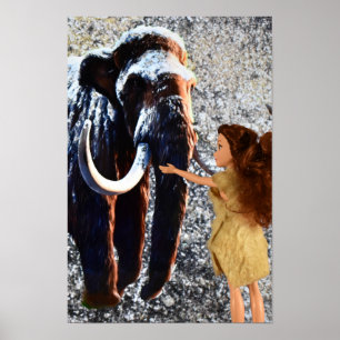 Peinture Rupestre.  affiche