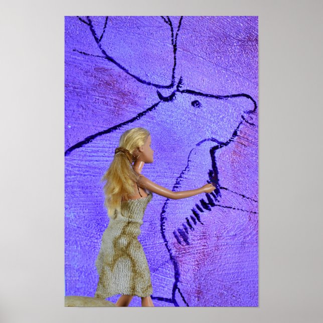 Peinture Rupestre.  affiche (Devant)