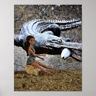Peinture Rupestre. affiche