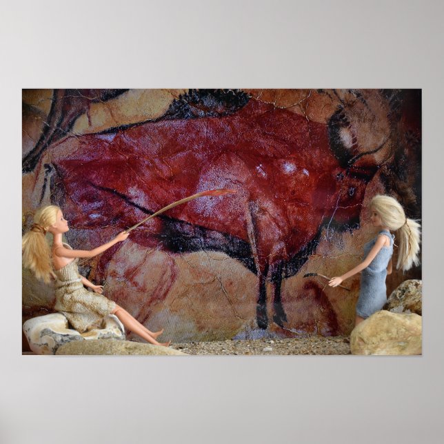 Peinture Rupestre.  affiche (Devant)
