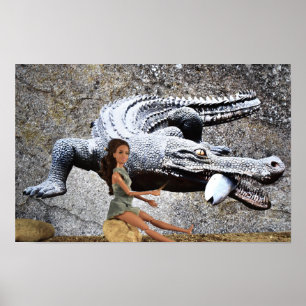 Peinture Rupestre. affiche