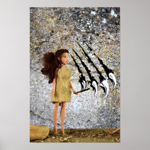 Peinture Rupestre. affiche