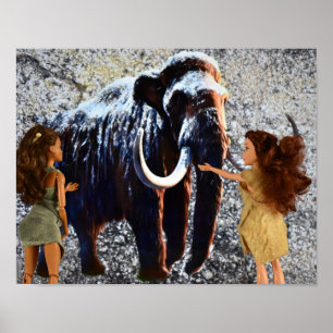 Peinture Rupestre. affiche