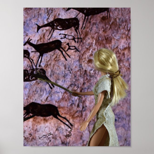 Peinture Rupestre.  affiche (Devant)