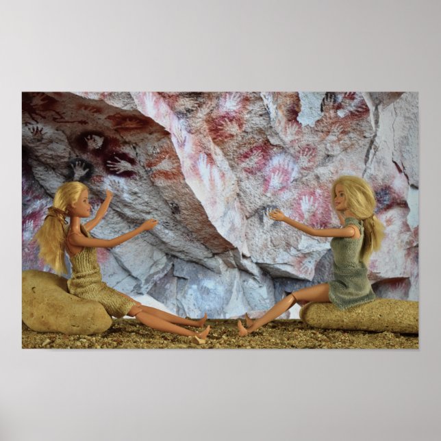 Peinture Rupestre.  affiche (Devant)